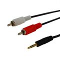 XTREME CAVO AUDIO-STEREO JACK 3.5/2RCA M/M 1.5MT