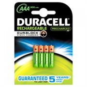 DURACELL RECHARGEABLE HR03 AAA MINISTILO MN2400 900MAH 4PZ