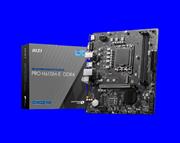 MB MSI PRO H610M-E SKT1700 *12 GEN.* DDR4 M.2 USB3.2 HDMI VGA