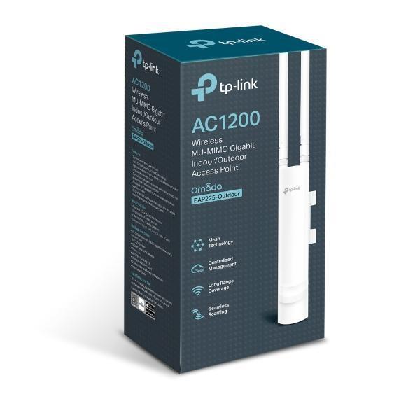 ACCESS POINT TP-LINK EAP225-OUTDOOR AS1200 2.4GHZ 5GHZ IP65