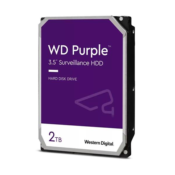 HD 3,5 WD 2TB SATAIII 256MB PURPLE 5400 RPM