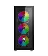 CASE NUWO ATX RODAN R601 BLACK MID 0.5MM USB3 CS0303PW-R601K347
