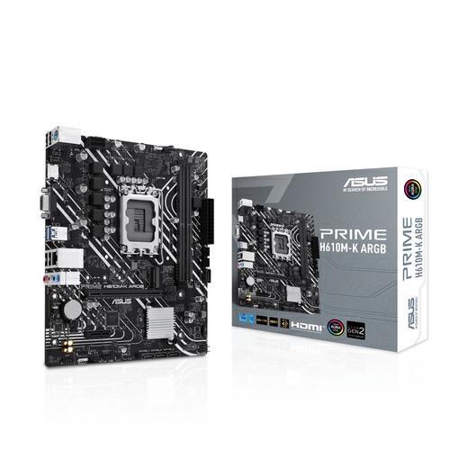 MB ASUS PRIME H610M-K ARGB GEN 2 SKT1700 *12/13 GEN.* DDR5