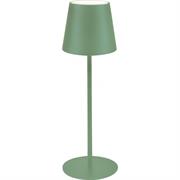 LAMPADA DA TAVOLO MAJESTIC AGATA RICARICABILE SENZA FILO VERDE