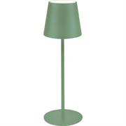 LAMPADA DA TAVOLO MAJESTIC RICARICABILE SENZA FILO VERDE