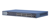 SWITCH HIKVISION 10/10/1000 24P POE + 2P SFP UNMANAGED DESKTOP