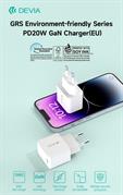 DEVIA CARICA BATTERIA PD 20W GAN USCITA TYPE-C CERTIFICATO GRS