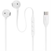 AURICOLARI CON FILO JBL USB-C T305C COM.+MIC. JBLT305CWHT WHITE