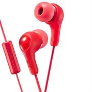 AURICOLARI IN-EAR JVC CON FILO+MIC. HA-FX7M-R-EJACK 3.5MM RED