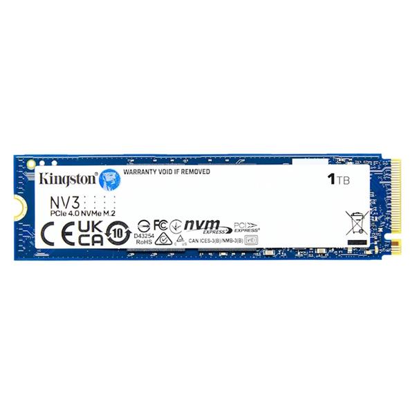 SSD KINGSTON 1TB NV3 NVME PCIE 4.0 M.2 2280