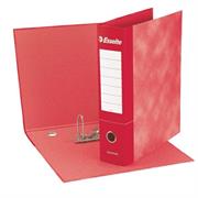 REGISTRATORE CON CUSTODIA D.8 ESSELTE ESSENTIAL G75 ROSSO