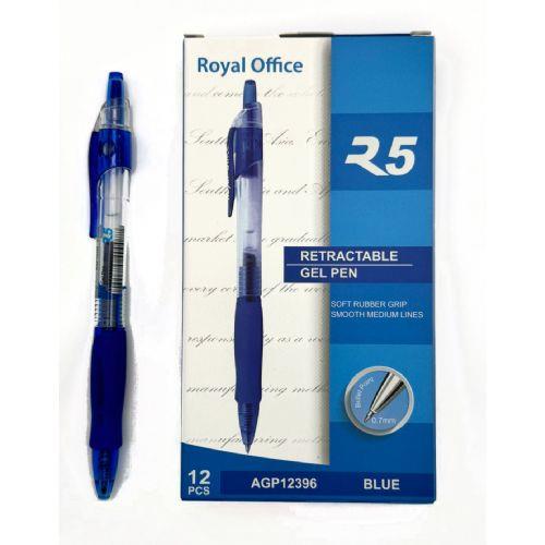 ROYAL PENNE GEL R5 0.7 BLU CF 12PZ