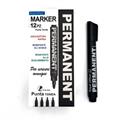 ROYAL MARKER PERMANENT PUNTA TONDA CONF.12PZ BLACK