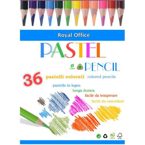 ROYAL PASTELLI OFFICE PASTEL CONF.DA 36PZ 3,3 MINA