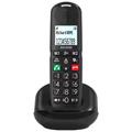 CORDLESS ALCATEL XL685 SOLO VIVAV.AUDIO POTEN.TASTI GRANDI BLACK