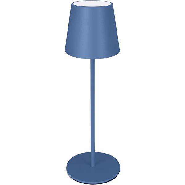 LAMPADA DA TAVOLO MAJESTIC AGATA NUANCES BLU PASTELLO IP54