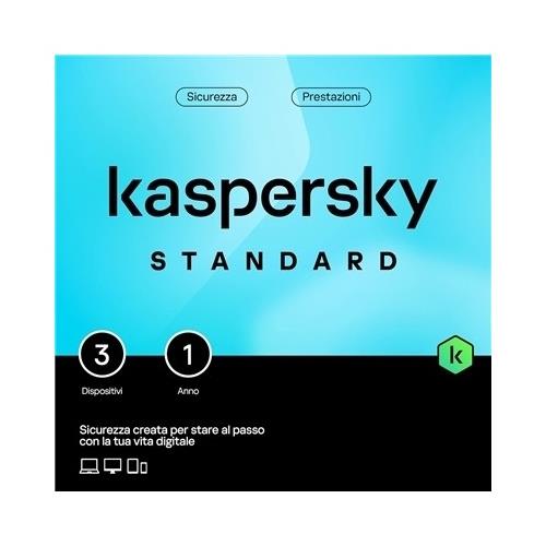 KASPERSKY STANDARD 3*DEVICE 1Y SUPER SLIM BOX