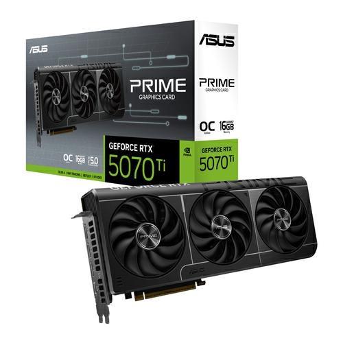 VGA ASUS PRIME RTX 5070 TI O16G 16GB OC GDDR7 3*DP HDMI