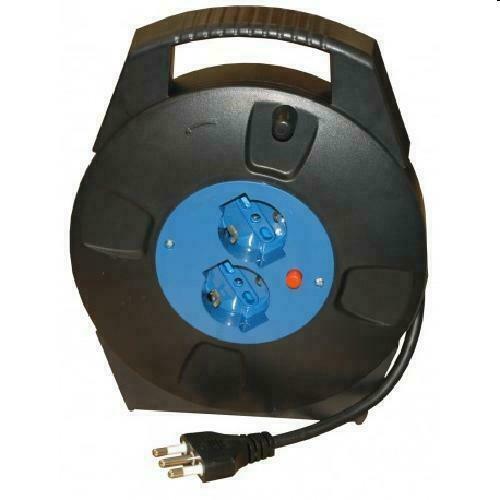 PROLUNGA MACHPOWER AVVOLGICAVO 5M 2 SCHUKO/10-16A SPINA ITA 16A