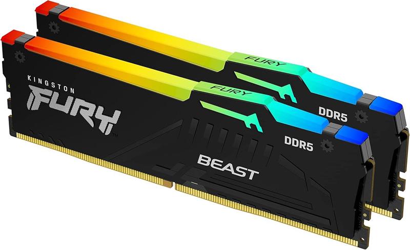 DIMM KIGSTON DDR5 32GB KIT (2*16GB) 5200MH RGB KF552C36BBEAK2-32