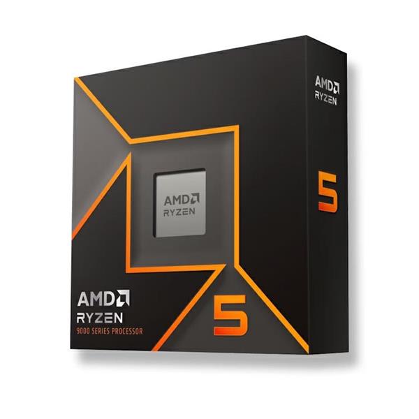 CPU AMD RYZEN 5 9600X 6C 3.9GHZ 65W SKT.AM5 BOX WITHOUT FAN