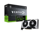 VGA MSI RTX 5060 TI VENTUS 2X OC PLUS 8GB GDDR7 3*DP HDMI