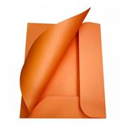 CARTELLE 3 LEMBI CON STAMPA ARANCIO CF.50PZ