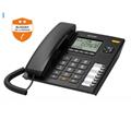 TELEFONO FISSO ALCATEL T78 BIG DISP.ID CHIAM. LED VIVAVOCE NERO