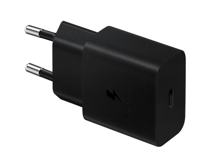 CARICABATTERIE SAMSUNG 15W + CAVO 1BT USB-C BLACK
