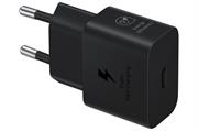 CARICABATTERIE SAMSUNG 25W USB-C + CAVO 1MT BLACK