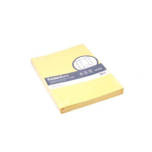 CARTELLE 3 LEMBI STAMPA  50PZ GIALLO