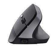 MOUSE WIRELESS TRUST ERGONOMICO BAYO II BLACK