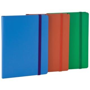 CARTELLINA CON ELASTICO 35X25X2,5cm COLORE VERDE