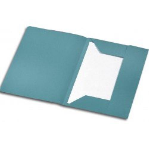 CARTELLE 3 LEMBI STAMPA 50PZ AZZURRO