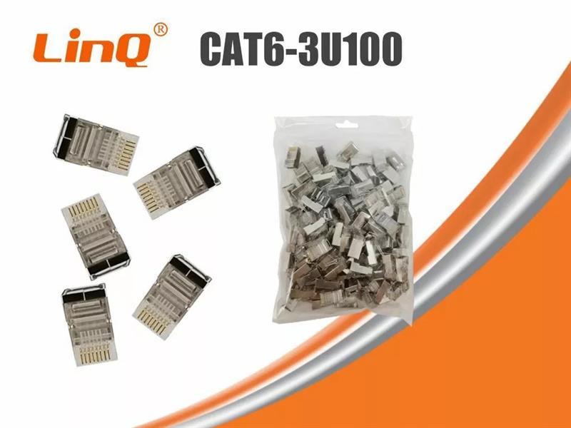 LINQ PLUG RETE CAT 6 RJ45 GIGABIT 100PZ