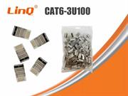 LINQ PLUG RETE CAT 6 RJ45 GIGABIT 100PZ