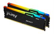DIMM KINGSTON DDR5 32GB RGB 6000MHZ (2*16GB)KF560C30BBEAK2-32