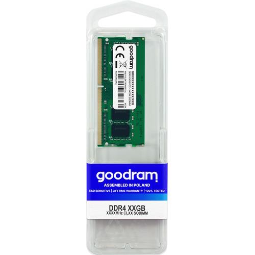 SO-DIMM GOODRAM DDR4 16GB 3200MHZ CL22 1.2V GR3200S464L22/16G