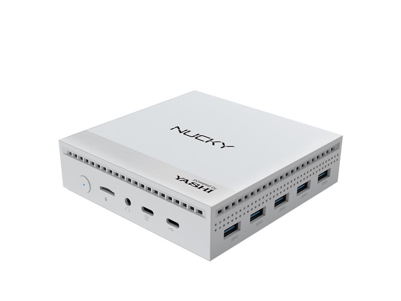 PC YASHI NUCKY N100 8GB SSD256 NVME W11 PRO WHITE