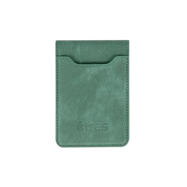 ETRES SMART WALLET COMPATTO PORTACARTE AGGANCIO MAGSAFE GREEN