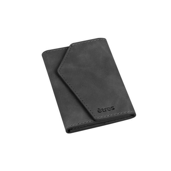 ETRES SMART WALLET EASY BLACK PROTEZIONE RFID