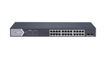 SWITCH HIKVISION 10/100/1000 24P POE 225W + 2*SFP
