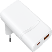 DEVIA CARICA BATTERIE 65W 2 OUT USB - TYPE-C
