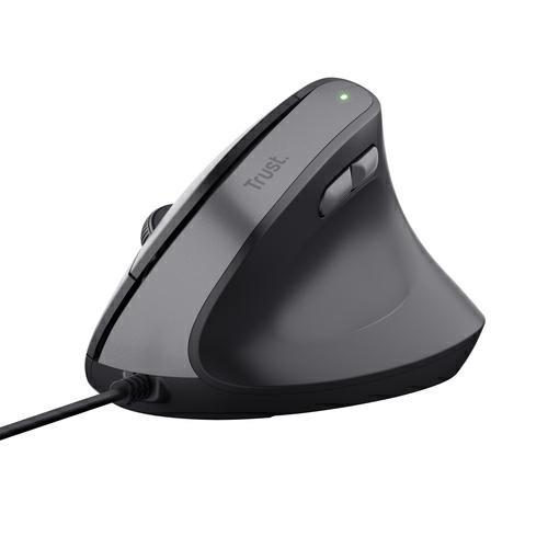 MOUSE TRUST BAYO II MOUSE ERGONOMICO VERTICALE USB BLACK