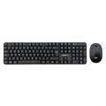 KIT TASTIERA E MOUSE MACH POWER WIRELESS 2.4GHZ BLACK