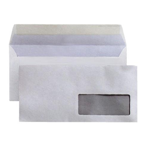 BLASETTI BUSTE BIANCHE 11X23 CON FINESTRA 25PZ