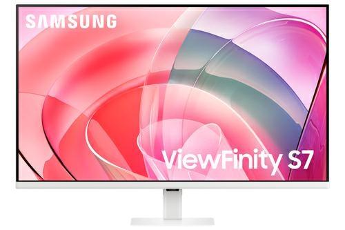 MONITOR SAMSUNG 32 4K VIEWFINITY S7 WHITE PIVOT HDMI DP