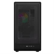 CASE NOUA NEXUS PK200 NERO 0.5MM SPCC 2*U3 1*USB-C ARGB GLASS