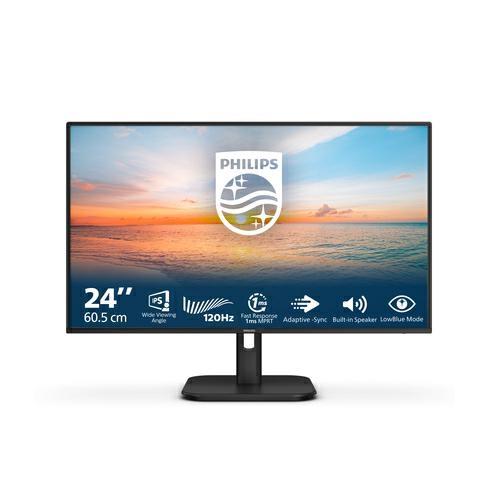 MONITOR PHILIPS 23.8 FHD IPS 4MS VGA HMDI DP MULTIMEDIALE