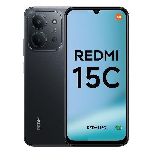 SMARTPHONE XIAOMI REDMI 15C 4+128GB MIDGNIGHT BLACK EUROPA